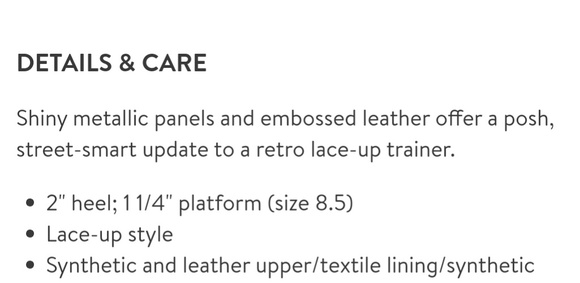 Michael Kors Cosmo Trainer sneackers in size 8M - Picture 8 of 8